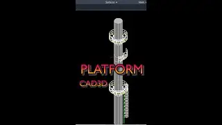 ต่อ : เขียน platform 3D ด้วย AutoCAD3D (ความยาววีดีโอ 17 นาที) by วันชัยติวเตอร์ (อ.วันชัย)