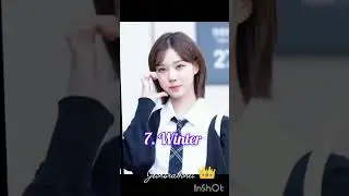 Top 10 most popular visual queen of K-pop in the world 🌍#blackpink #momoland #kpop #lisa #nancy #yt