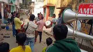 Rock star dhol tasha saraswati puja 2026// katwa #dholtasha #music #trendingvideo