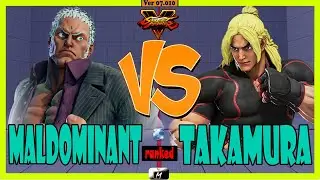 SFV Champion Edition 🌟 Maldominant (urien) VS (ken) Takamura 🌟 Street Fighter V 🌟