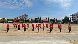 การแข่งขันเต้นแอโรบิคคณะสีแดง งานกีฬาสีโรงเรียนอำนาจเจริญ ปี2567