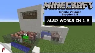 Minecraft 1.8 / 1.9 / 1.10 Infinite Villager Breeder.
