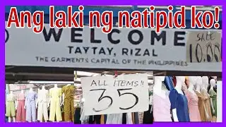 From Shopping in Taytay, Rizal (Garments Capital of the Philippines) to Cooking Macaroni Soup