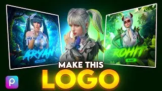 How To Make This YouTube Logo & Banner In PicsArt 🔥