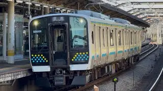 【4K高画質】【E131系R10編成２両  OM出場回送（C保全・滑走対策装置設置）】E131系0番台ﾏﾘR10編成が回送電車として赤羽駅5番線を通過するシーン（回8344M）2026.2.3