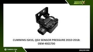 Cummins ISX15, QSX Sensor Pressure 2010-2018: OEM 4921730