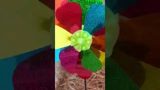 Windy Day | Pin Wheel #pinwheel #wind #windyday # Shorts