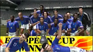 Pro Evolution Soccer 2008 - European Cup - Gameplay - France Full Game