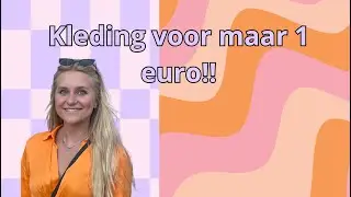 Kringloop Shoplog I Alle kleding voor 1 euro I Dagje Kringlopen