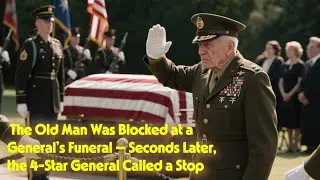 The Old Man Was Blocked at a General&rsquo;s Funeral &mdash; Seconds Later, the 4-Star General Called a Stop