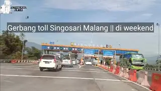 Keluar Tol Singosari Pagi Hari | Underpass Mulai Padat di Weekend #malanghits #exploremalang