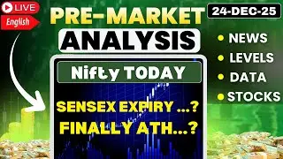 🔴Nifty Prediction and Bank Nifty Analysis | 24 DEC 25 | nifty today analysis