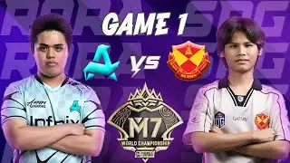 SRG vs AURORA GAME 1 | M7 WORLD CHAMPIONSHIP - FINAL UPPER BRACKET | MPL MY vs MPL PH