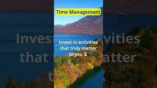 Maximizing Time Effectively #TimeManagement #Productivity #efficiency