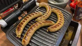 Bratwurst im Tefal OptiGrill