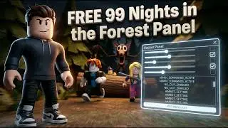 Roblox FREE 99 Nights in the Forest Admin Panel! Download Link in description!