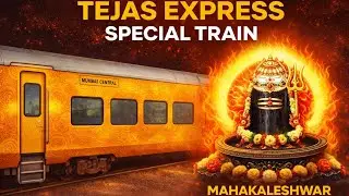 Tejas Express Mumbai to UjjainMahakaleshwar Jyotirling. Mumbai Central to Ujjain vlogIndian railways