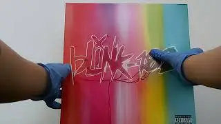 Blink 182 - Nine Vinyl Album Unboxing (Limited Neon Magenta Vinyl)