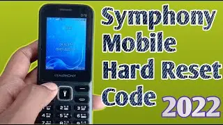 How to reset symphony button phone|Symphony reset code