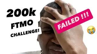 How i lost 200k FTMO Challenge Prop Firm Challenge.