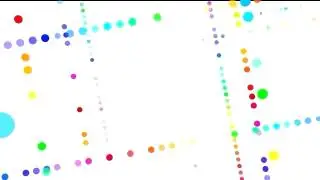 Dot point LED line neon rainbow colorful pop Dot9 A2b