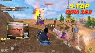 Best 1-Tap KRM 262 Unbeatable Loadout CODM BR | Call Of Duty Mobile Full Gameplay