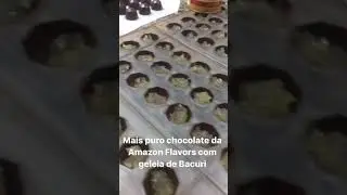 Chocolate AmaZon Flavors com geleia de Bacuri
