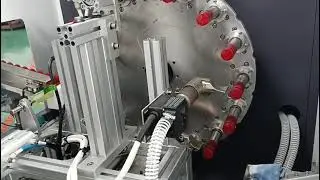 Metal Cap Screen Printer in Action | Wine Closure Decoration#capprinting#aluminumcapsuleprinting