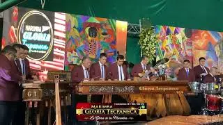 Mini mosaico nacional interpreta Marimba Gloria Tecpaneca 