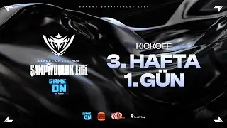 S2G 🆚 SU — PCF 🆚 PHX — GAMEON Şampiyonluk Ligi — 3. Hafta 1. Gün — BO3