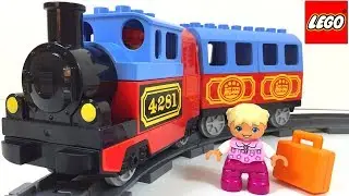 LEGO DUPLO 10506 TRAIN ACCESORY SET 10507 MY FIRST TRAIN SET TRACK SYSTEM WITH MOTORIZED LOCOMOTIVE