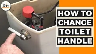 Как установить ручку смыва унитаза | Универсальный рычаг смыва Korky