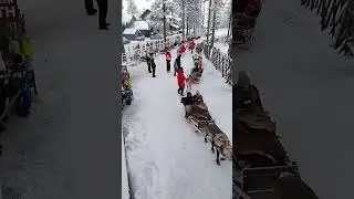 ROVANIEMI-FINLAND SANTA CLAUS VILLAGE #travel #fyp #youtubeshorts #nature#santaclauseiscomingtotown