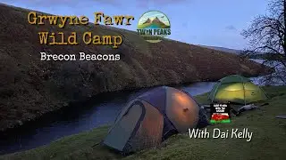 Grwyne Fawr Wild Camp | Backpacking Brecon Beacons | DJI Mavic Air | Vango Hurricane 200