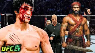 Bruce Lee vs. Indian Traveler (EA sports UFC 5)