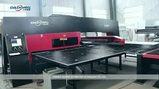 DARDONTECH-SERVO CNC TURRET PUNCH PRESS PUNCHING MACHINE WITH LOADING&UNLOADING SYSTEM