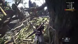 Monster Hunter World Solo Gettin' Yolked in the Forest Freestyle Speedrun World Record !