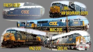 5 Trains on the CSX Indy Line - Jan. 11 & 15, 2026