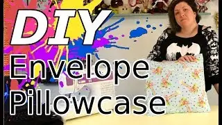 How To DIY an envelope pillowcase