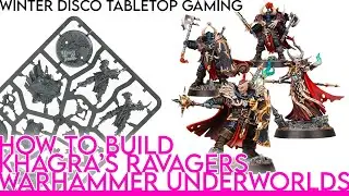 How to build Chaos Warriors - the new Khagra's Ravagers - Warhammer Underworlds