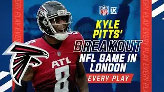 Kyle Pitts' BREAKOUT NFL Game! | Every Pitts Play From Falcons v Jets in London | NFL UK