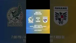 🇲🇽 M&Eacute;XICO VS PANAM&Aacute; 🇵🇦#mexico #f&uacute;tbol #futbolmexicano #seleccionmexicana #panama