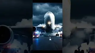 Plane Emergency Landing ✈️ #aviation #airplane #ytshorts #airport #viral #travel #shorts #landing