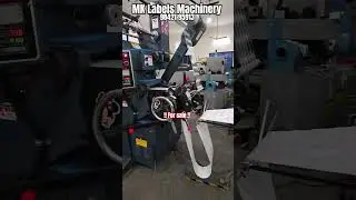 japan make borcode label die cutting machine #shiki pc30mwl #labelprinter #diecutter #labelprinting
