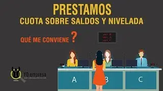 Préstamos: Qué tipo de amortización me conviene? Cuota sobre saldos o nivelada (Francés o Alemán)