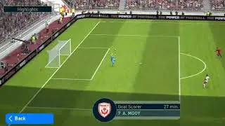 LONGEST SHOT GOAL IN EFOOTBALL FROM THE CENTER BY (AARON MOOY)