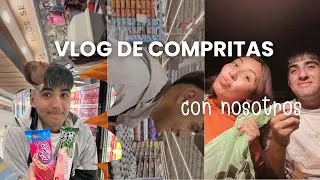 VLOG DE COMPRITAS CON NOSOTROS 🛍️ (probamos helados raros) 