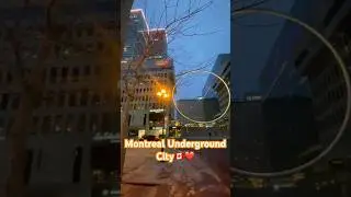 Montreal Underground City #canada #montreal #viral #viralvideo #viralshorts #shorts #shortvideo