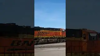 BNSF 7195 EB PORT STACK TRAIN 3-8-2022