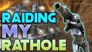 RAIDING MY OLD LOST ISLAND RATHOLE ON MTS! | ARK: Survival Evolved